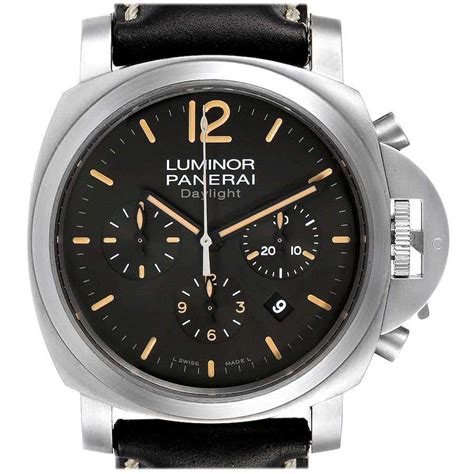 panerai 196 daylight|panerai daylight chronograph.